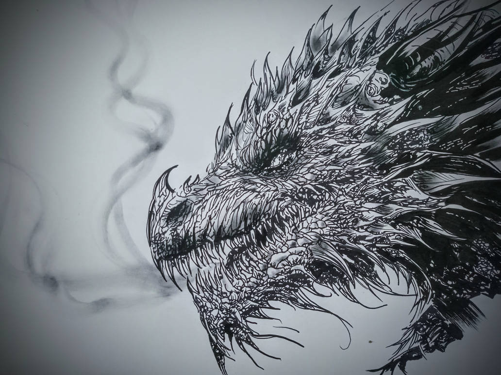 Smoke dragon by AureliaRoux on DeviantArt