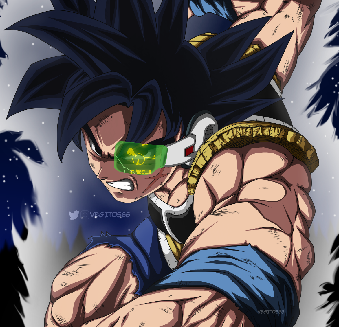 Bardock planeta Vegeta by BardockSonic on DeviantArt