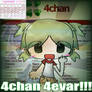 day 20 of eleaugust: 4chan (look desc)