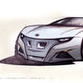 BMW Z4 Coupe Sketch