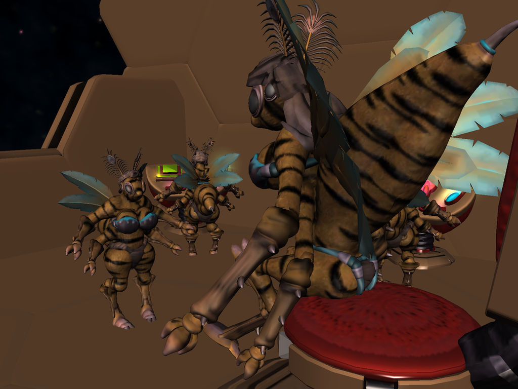 Spore Races Beesserie (Requested Spore Race) by Sean1m on DeviantArt