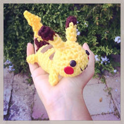 Chibi Pikachu Amigurumi