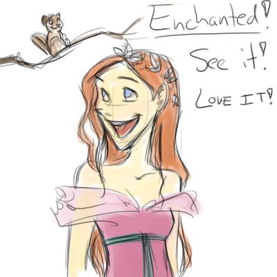 ENCHANTED IS AN AWESOME MOVIE