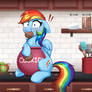 Cookie Thief Rainbow Dash