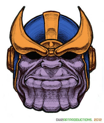The Face of a Mad Titan (flat colors) by samuraidwight on DeviantArt The Face of a Mad Titan (flat colors) by samuraidwight on DeviantArt