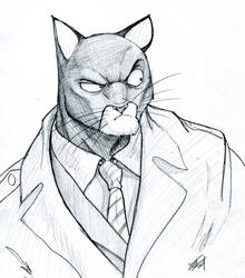 Blacksad Sketch