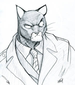 Blacksad Sketch