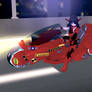 3DCG Sentai Burst Mode bike