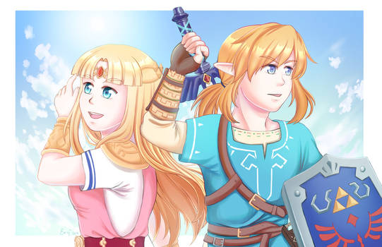 Link and Zelda