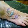 butterfly tattoo color