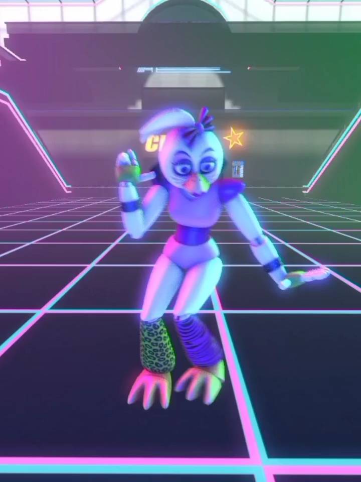 FNAF SB) - Roxy Dancing! GIF, Roxanne Wolf