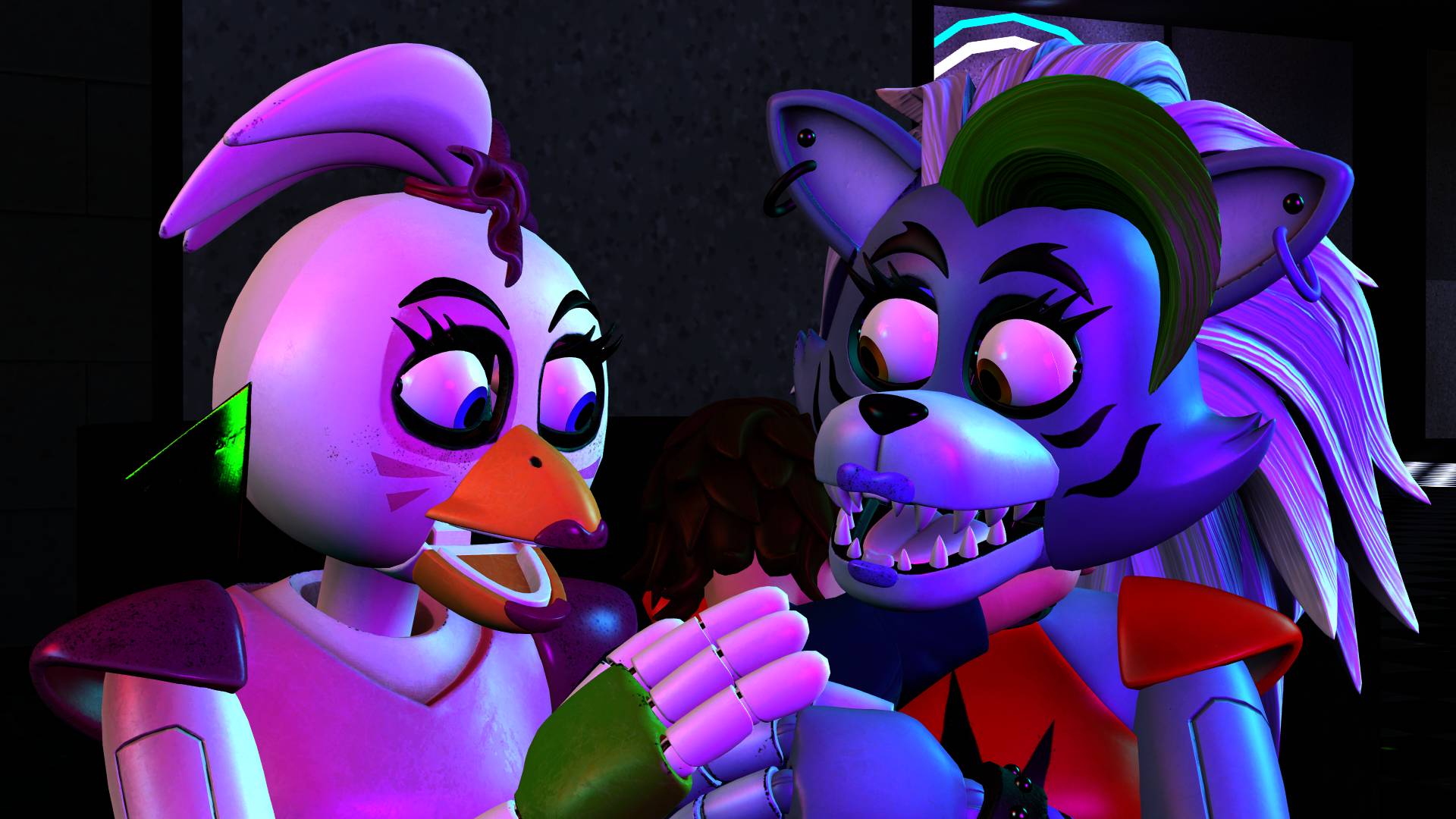 FNAF SB: Roxy SFM Poster by JoshSFM on DeviantArt