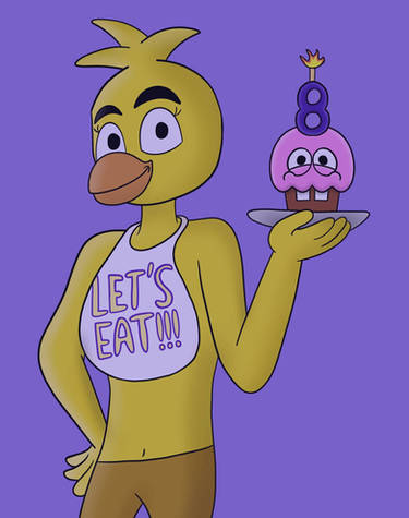 Withered Chica - FNAF Plus (FanArt) by SebastianEnriqueArt on Newgrounds