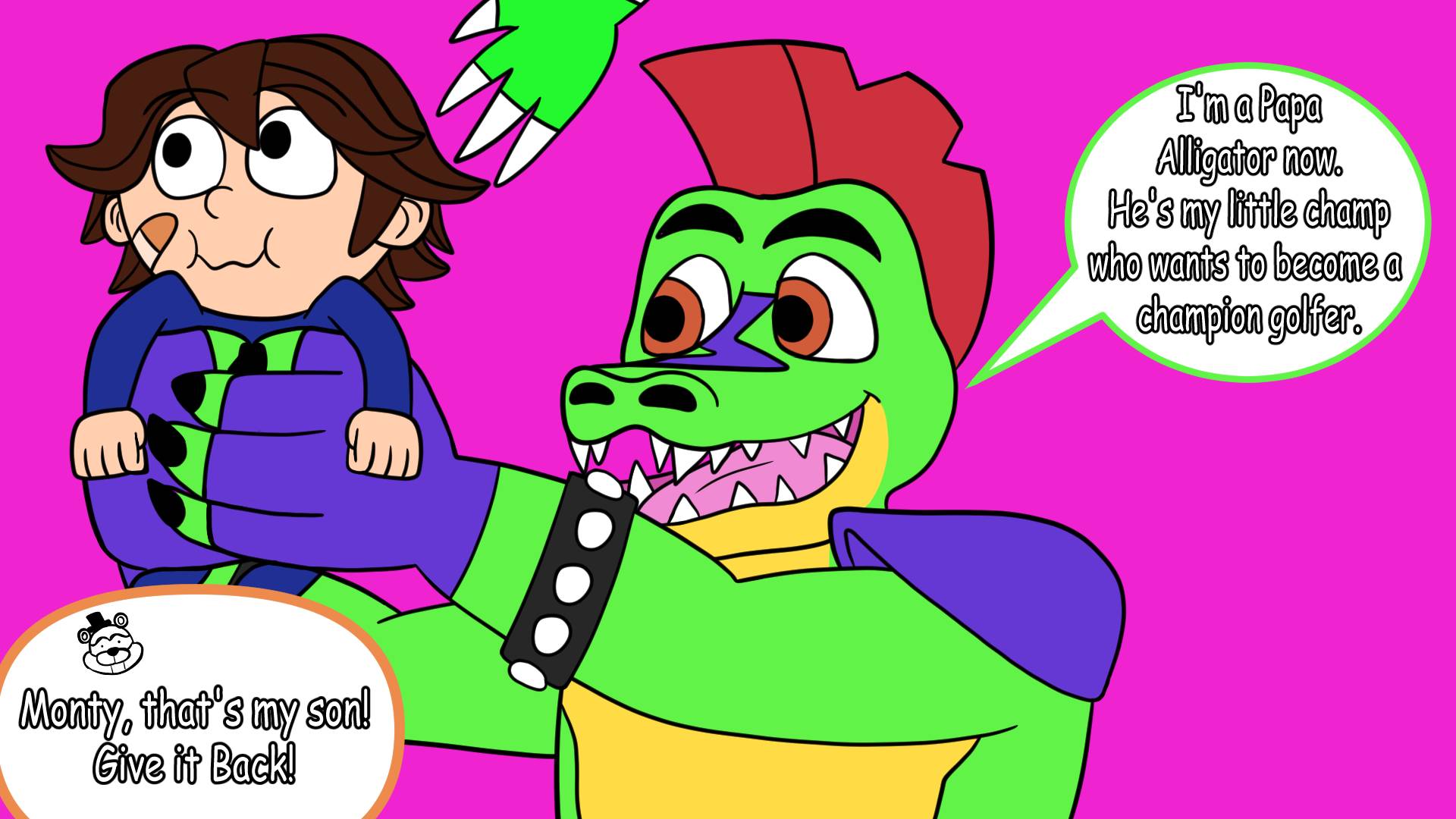 Papa Alligator (FNaF Security Breach comic) part 2 by GwenAlvarez36 on DeviantArt Papa Alligator (FNaF Security Breach comic) part 2 by GwenAlvarez36 on DeviantArt