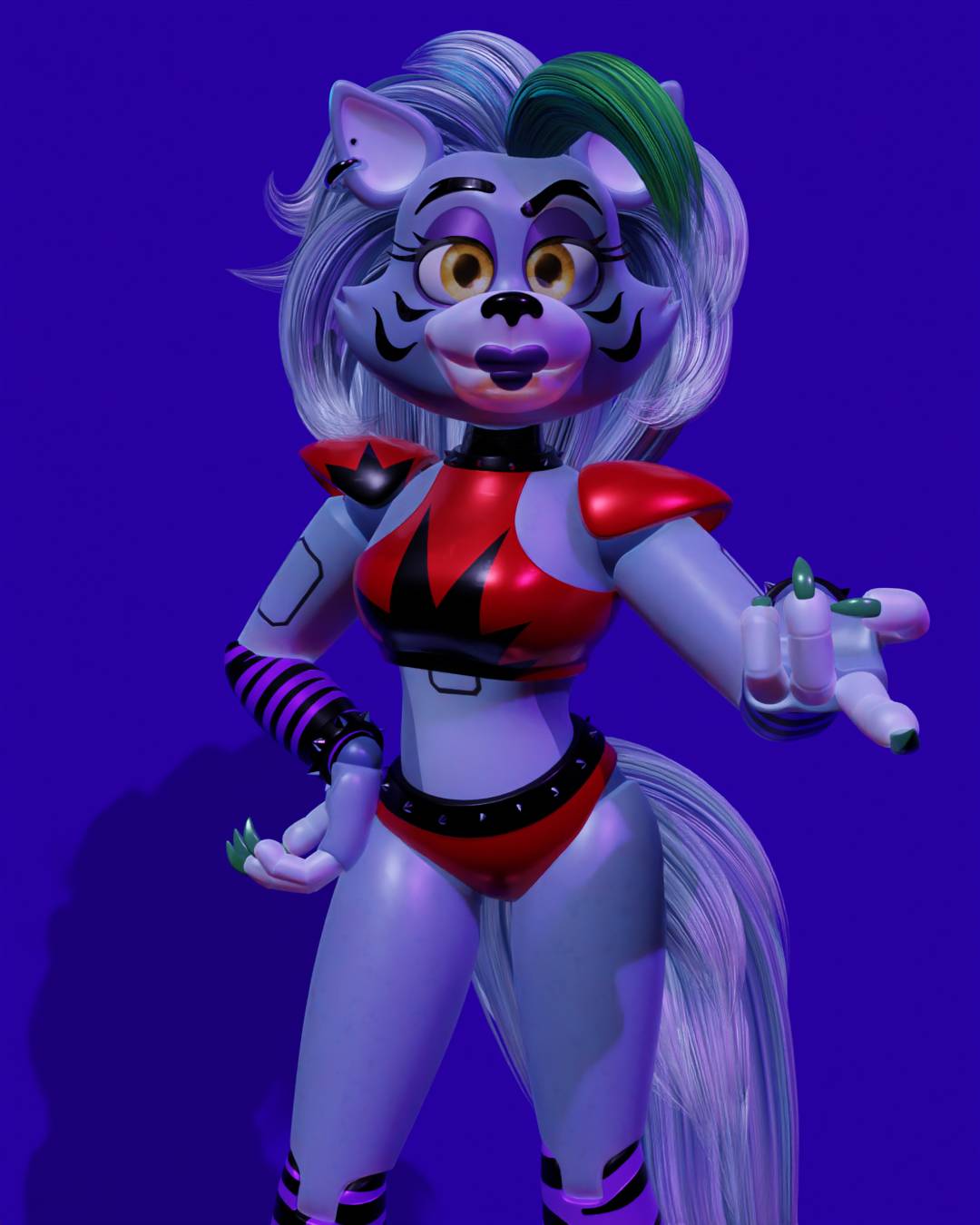 BUSTERS on X: FNAF SB RUIN Roxanne Release! For Blender 3.5 Rules