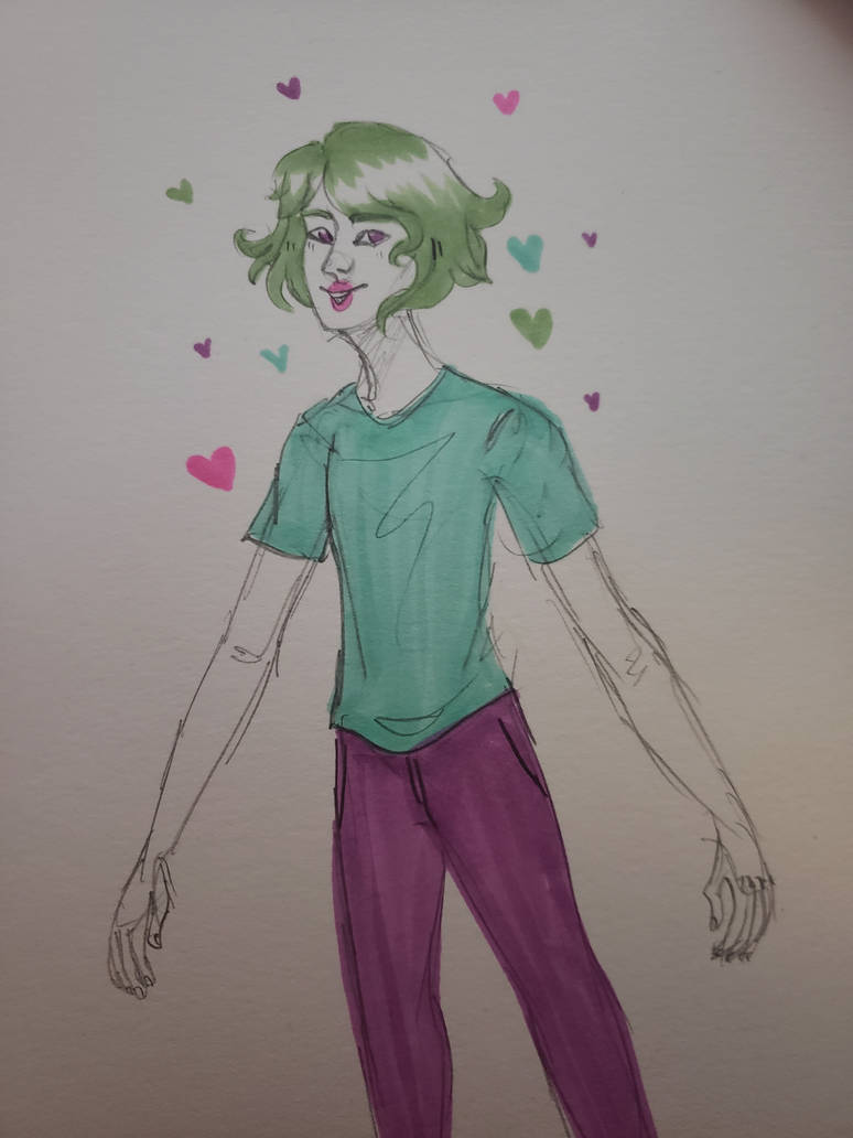 Green Bean Man by Kelzuix on DeviantArt