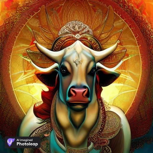 Legendary Cow Sacred Cow I by MagneticD on DeviantArt