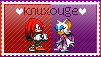 Knuxouge Stamp by GothScarlet