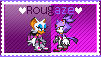 Rougaze Stamp by GothScarlet