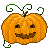 Pumpkin pixel icon