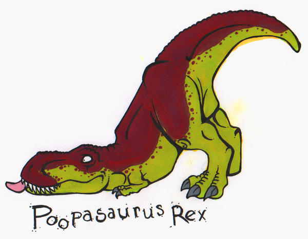 Poopasaurus Rex Poopasaurus Rex by KurisuchinK on DeviantArt