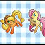 Mane Six Keychains