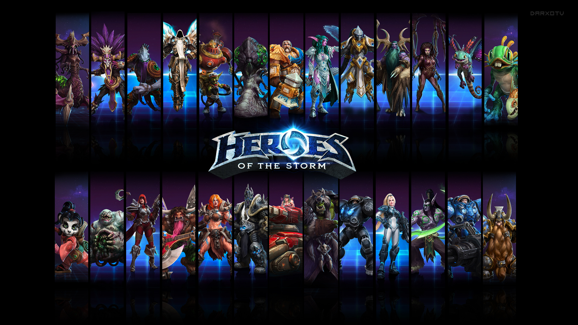 Heroes of The Storm - Heroes Wallpaper 1920x1080 by DarxoTV on DeviantArt