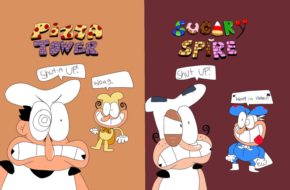 Pizza Tower and Sugary Spire - Comic Studio