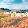 Easy VSCO Cam Effect in Photoshop