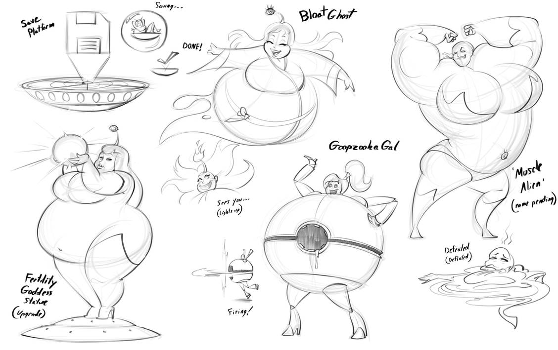 How To Draw Inflation More Inflation Game Concept Sketches by FatClubInc on DeviantArt