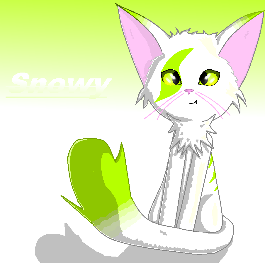 Snowy The Cat