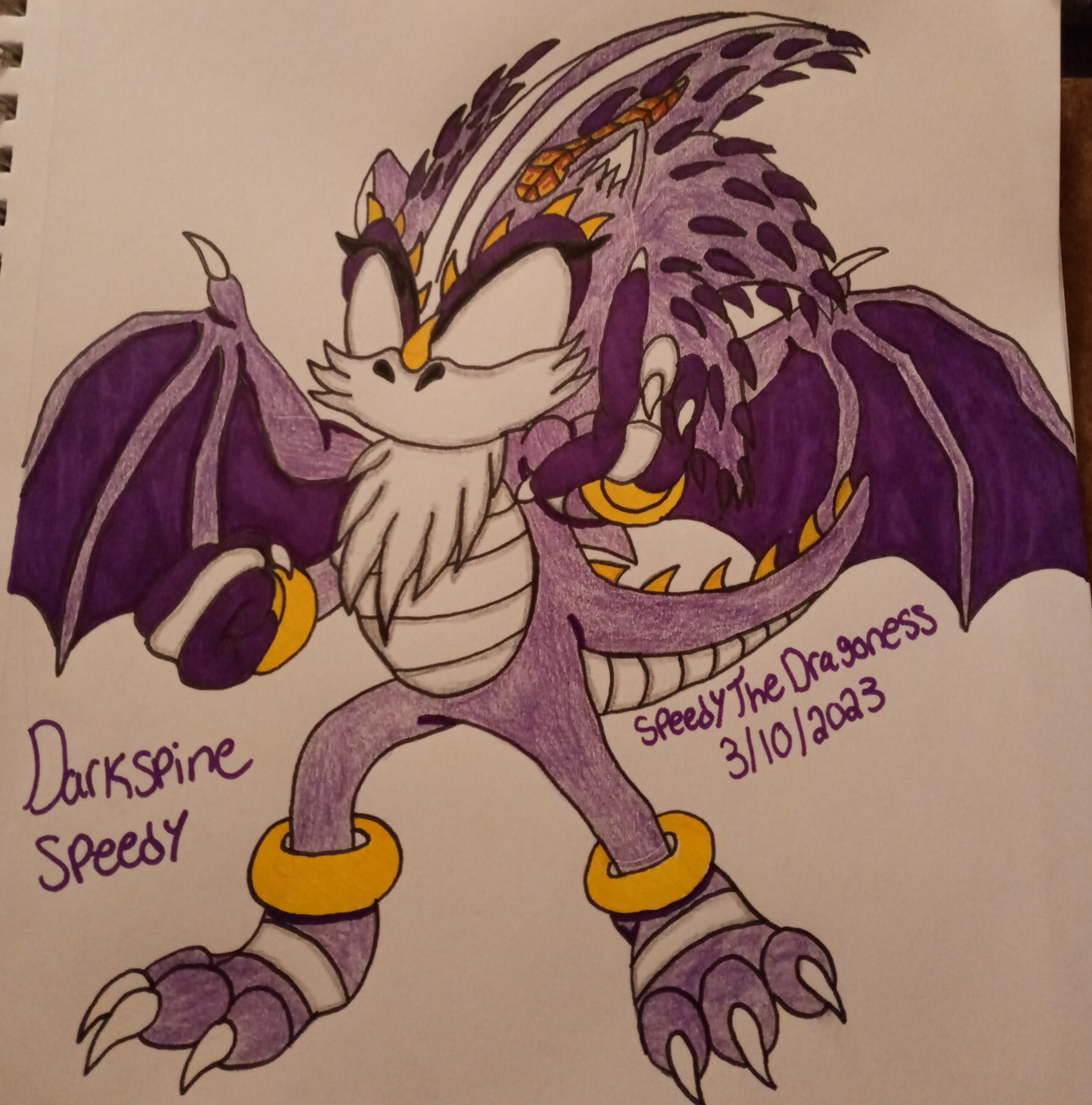 Darkspine Werehog - Fanart