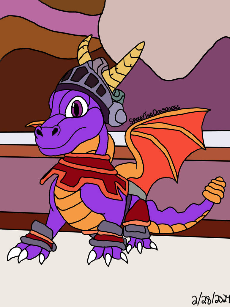 Ser Spyro Joins The Rumble by SpeedyTheDragoness on DeviantArt