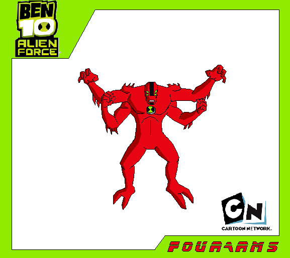 Fourarms-Ben 10 Alien Force