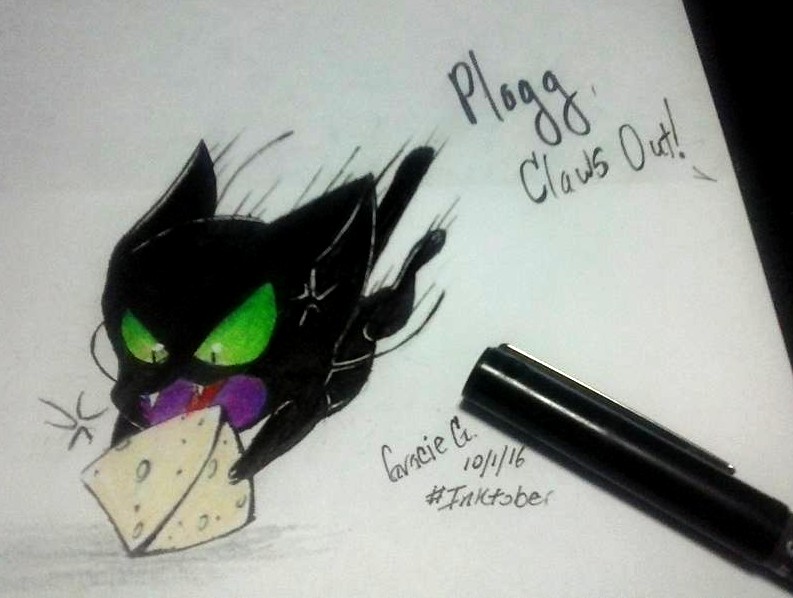 (Inktober 2016 Day 1) Let Plagg Eat