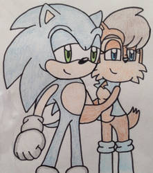 Standing side by side