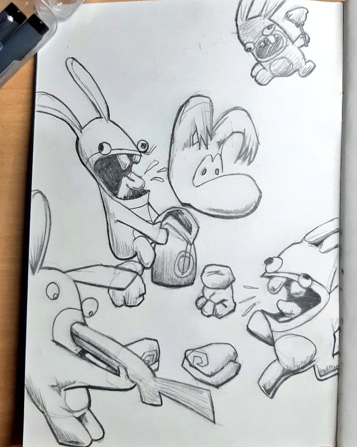 Deviantart Sad Rabbids Dem rabbids by LenzRadius on DeviantArt