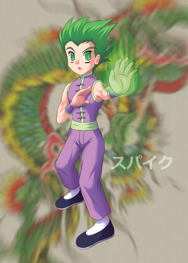 Dragon Kung-Fu Spike by Agu-Fungus