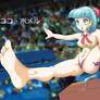 Gymnast Coco Pommel