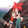 Commission: May and Flannery Hot Footed