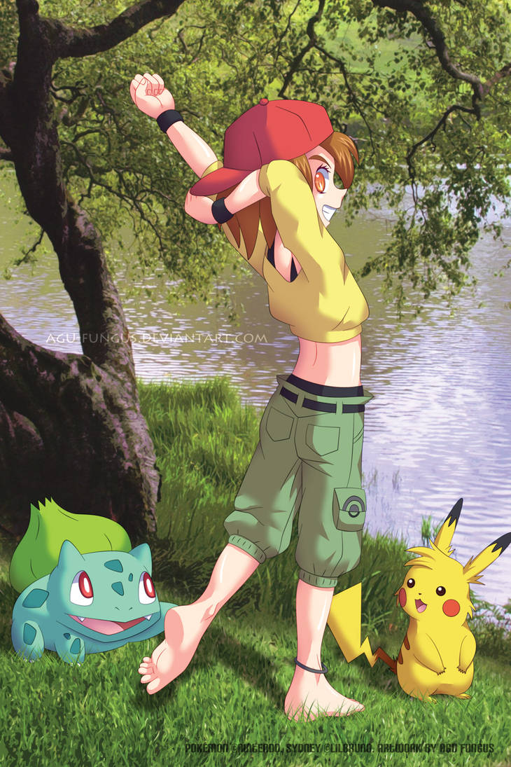 That Barefoot Tomboy, for LilBruno by Agu-Fungus