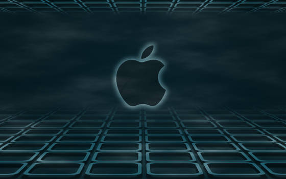 Apple Tron-Style Wallpaper