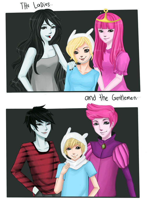 Adventure time ladies and gentlemen by megu-megu on DeviantArt