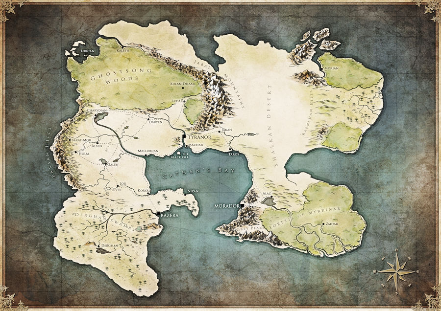 Map commission by Tiphs on DeviantArt
