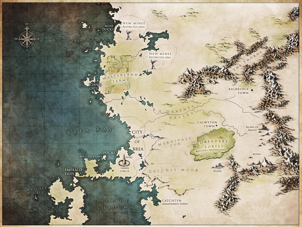 Mapbook Deviantart Commission : map by Tiphs on DeviantArt