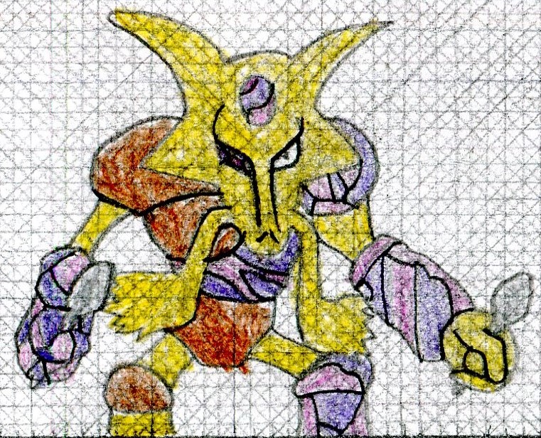 Pokemon Monster Dimension - Rudy's Alakazam