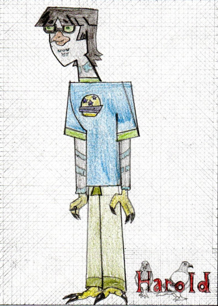 Totaldrama Monsters - Harold by MJW1915 on DeviantArt
