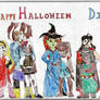 HAPPY HALLOWEEN DISNEY Monster AU Group Shot