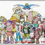 Halloween Sonic Monster Mash-up