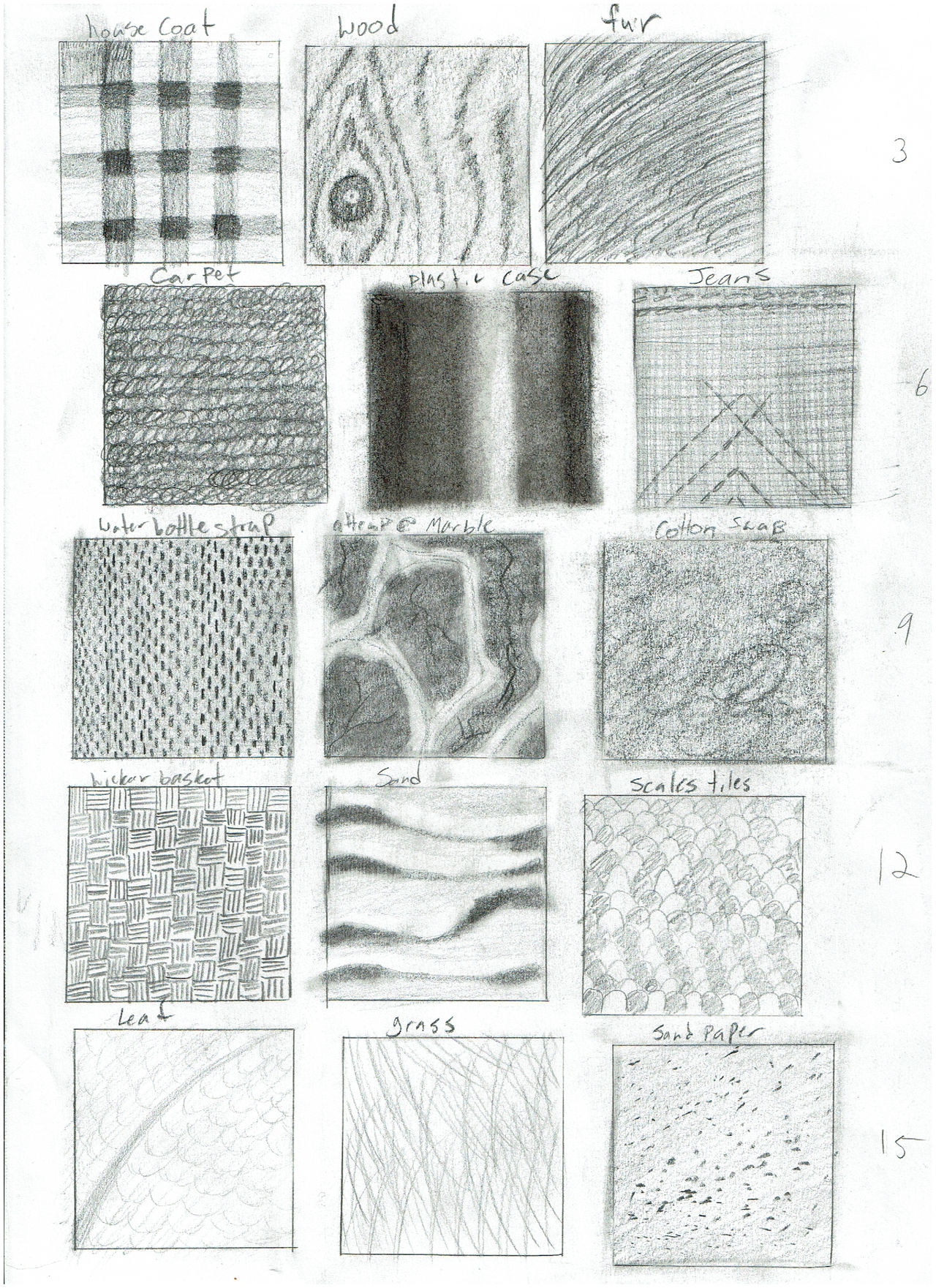 Color & Texture Studies Texture Study by HanakoRei on DeviantArt